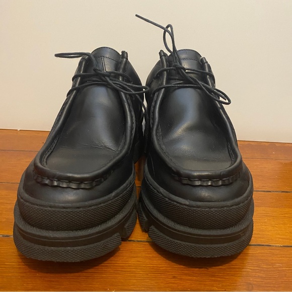 An Hour and a Shower Leather Oxfords - Picture 4 of 8